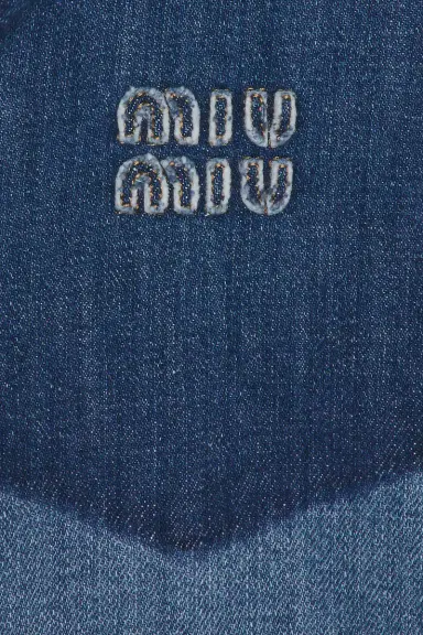 Miu Miu Denim Shirt | Thumbnail 5 Miu Miu Denim Shirt | Thumbnail 5