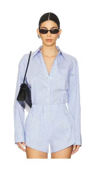 L'Academie Rosalyn Button Down Shirt | Thumbnail 7
