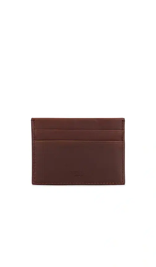 Shinola 5 Pocket Card Case Navigator
