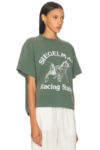 Siegelman Stable Racing Stable Crop Tee | Thumbnail 2 Siegelman Stable Racing Stable Crop Tee | Thumbnail 2