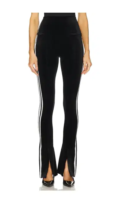 Norma Kamali Side Stripe Spat Legging | Thumbnail 2 Norma Kamali Side Stripe Spat Legging | Thumbnail 2