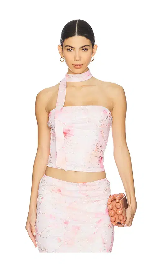 MORE TO COME Nina Strapless Top