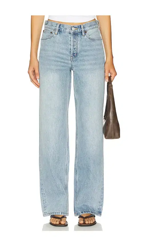STILL HERE Everyday Straight Leg Jeans