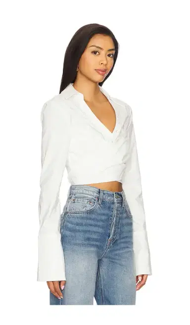 Camila Coelho Evangeline Wrap Top | Thumbnail 2