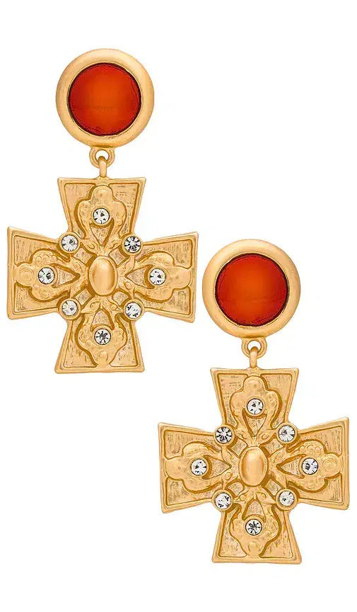 8 Other Reasons Cross Drop Earring
