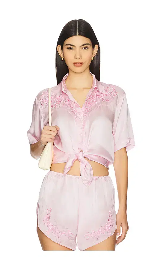 SWF Embroidered Short Sleeve Shirt