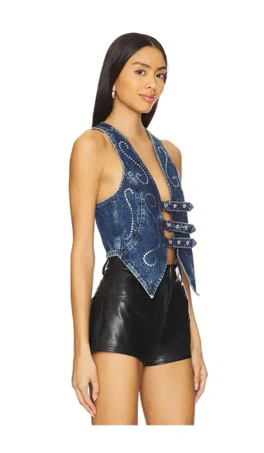 Understated Leather Money Maker Top | Thumbnail 2