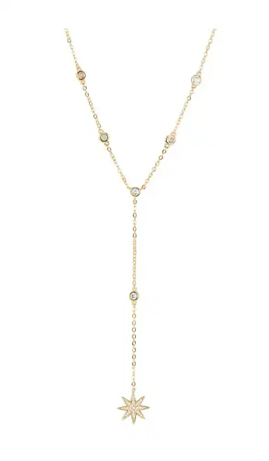 Mazin Jewels Starburst Lariat | Thumbnail 2