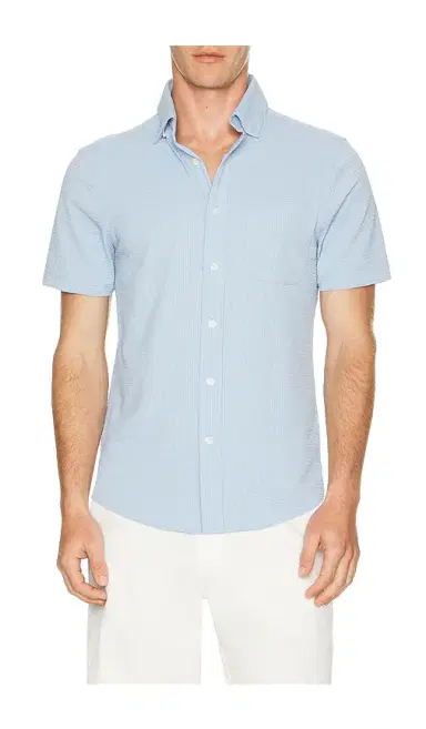 Rhone Commuter Seersucker Shirt | Thumbnail 1