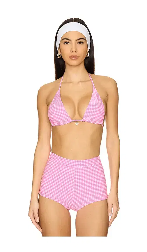 Kulani Kinis Classic Tie Halter Bikini Top