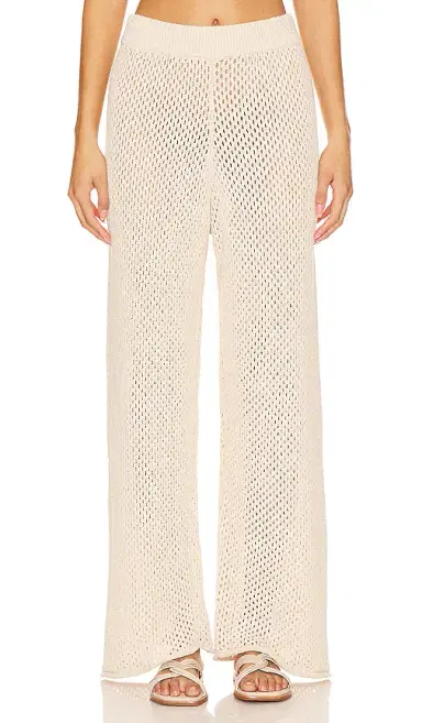 Onia Crochet Wide Leg Pant | Thumbnail 1