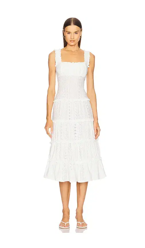 LOBA Carmen Midi Dress