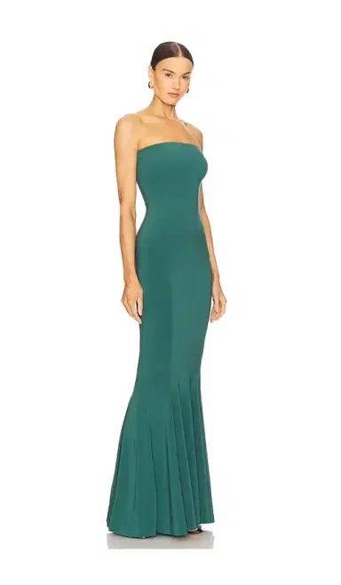 Norma Kamali x REVOLVE Strapless Fishtail Gown | Thumbnail 2