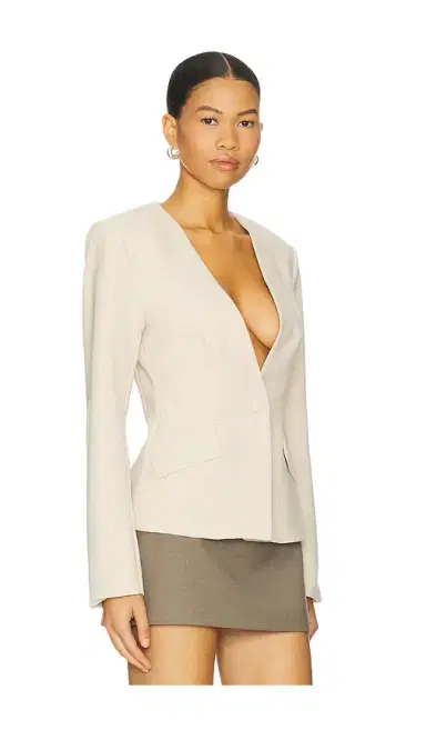 ALL THE WAYS Elizabeth Deep V Blazer | Thumbnail 2