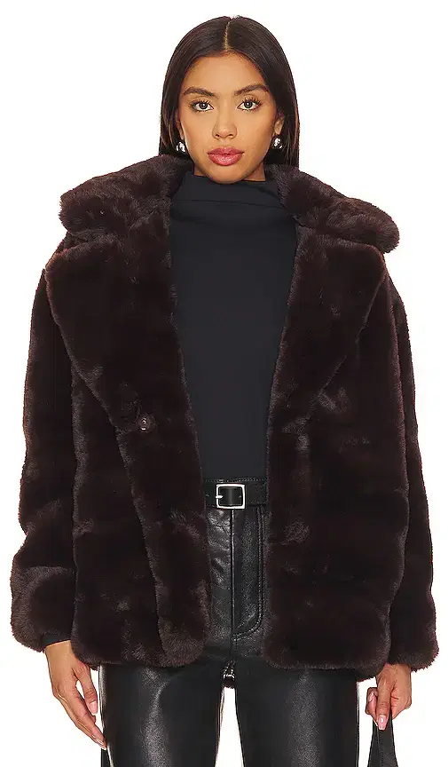 Faux Fur Coat