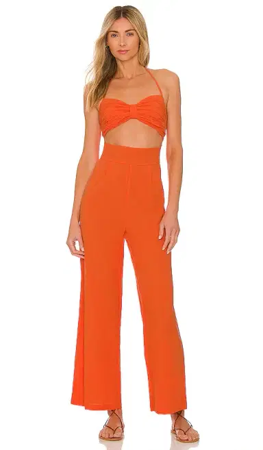 SNDYS x REVOLVE Boat Linen Jumpsuit | Thumbnail 1