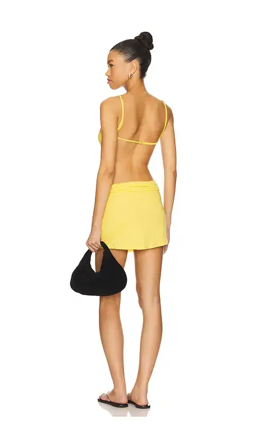Indah Taurus Cut-out Side Mini Dress