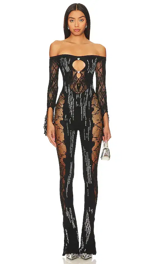 POSTER GIRL Adella Jumpsuit Shapewear Off The Shoulder Jumpsuit