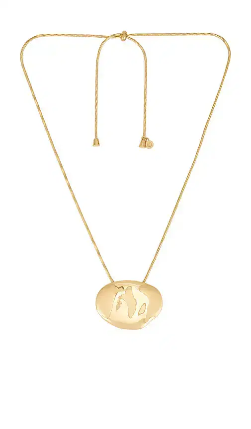 Ettika Molten Metal Collar Necklace
