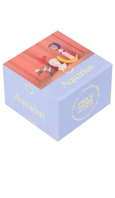 Piecework Aquarius Mini Puzzle | Thumbnail 1 Piecework Aquarius Mini Puzzle | Thumbnail 1