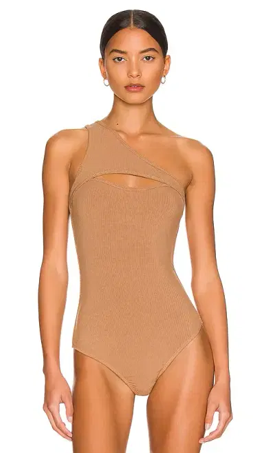 superdown Sadra One Shoulder Bodysuit | Thumbnail 2 superdown Sadra One Shoulder Bodysuit | Thumbnail 2