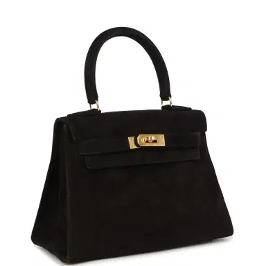 HERMÈS Vintage Hermes Kelly Sellier 20 Black Doblis Gold Hardware | Thumbnail 2 HERMÈS Vintage Hermes Kelly Sellier 20 Black Doblis Gold Hardware | Thumbnail 2