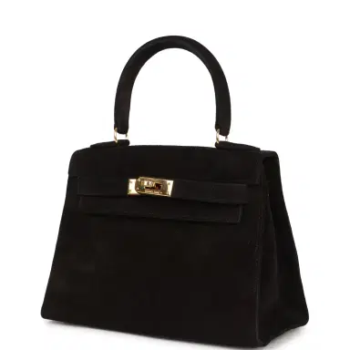 HERMÈS Vintage Hermes Kelly Sellier 20 Black Doblis Gold Hardware | Thumbnail 3 HERMÈS Vintage Hermes Kelly Sellier 20 Black Doblis Gold Hardware | Thumbnail 3