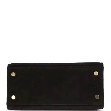 HERMÈS Vintage Hermes Kelly Sellier 20 Black Doblis Gold Hardware | Thumbnail 6 HERMÈS Vintage Hermes Kelly Sellier 20 Black Doblis Gold Hardware | Thumbnail 6