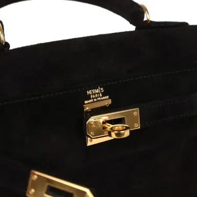 HERMÈS Vintage Hermes Kelly Sellier 20 Black Doblis Gold Hardware | Thumbnail 7 HERMÈS Vintage Hermes Kelly Sellier 20 Black Doblis Gold Hardware | Thumbnail 7