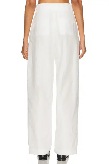 RENGGLI Cotton Pleated Trouser | Thumbnail 4 RENGGLI Cotton Pleated Trouser | Thumbnail 4