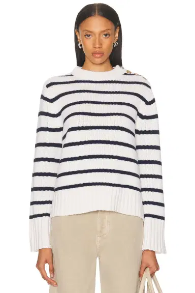Jenni Kayne Grace Crewneck Sweater | Thumbnail 1