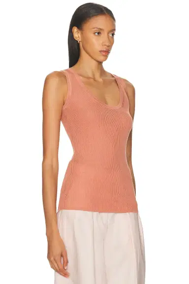 RENGGLI Scoop Neck Rib Tank | Thumbnail 2 RENGGLI Scoop Neck Rib Tank | Thumbnail 2