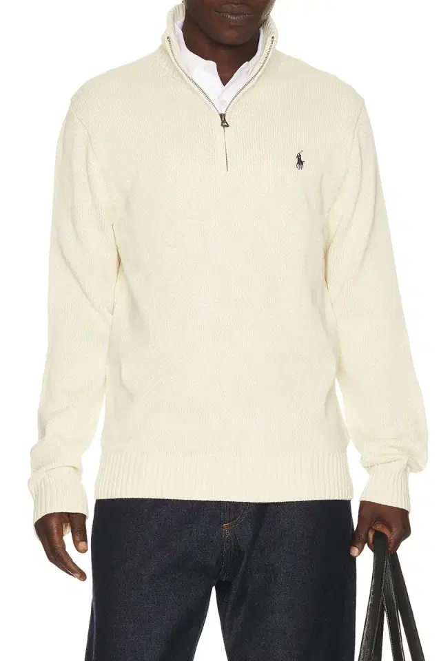 Polo Ralph Lauren Cotton Quarter-Zip Sweater