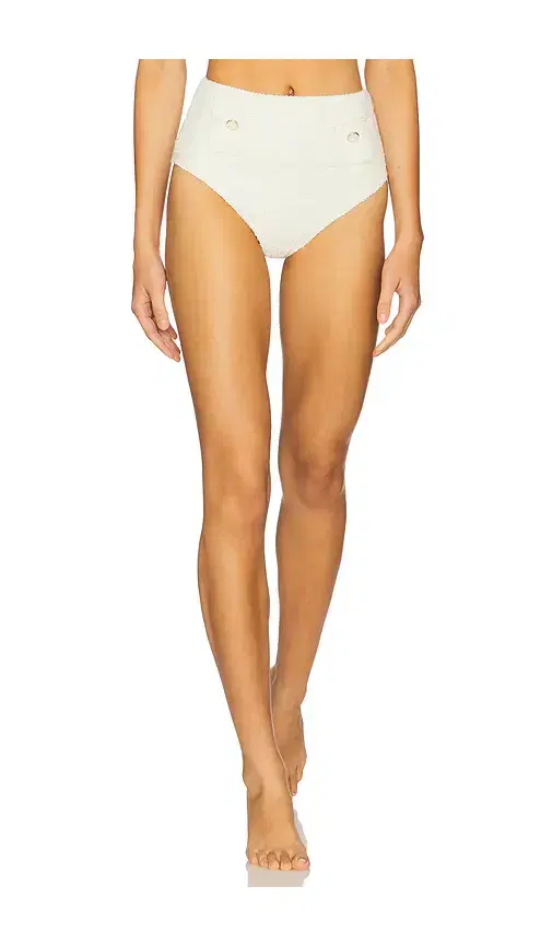 SIMKHAI Diana High Waisted Bikini Bottom