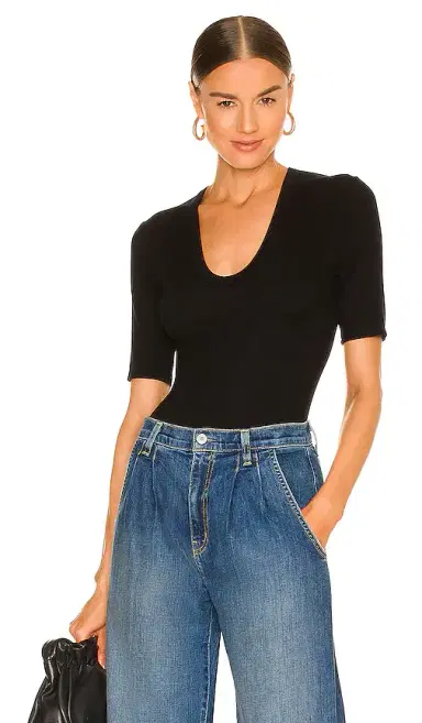 ENZA COSTA Stretch Silk Knit Half Sleeve Top | Thumbnail 1 ENZA COSTA Stretch Silk Knit Half Sleeve Top | Thumbnail 1