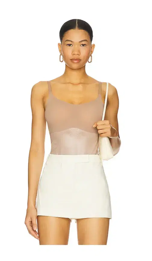SPANX Spanxshape Invisible Cami Thong Bodysuit