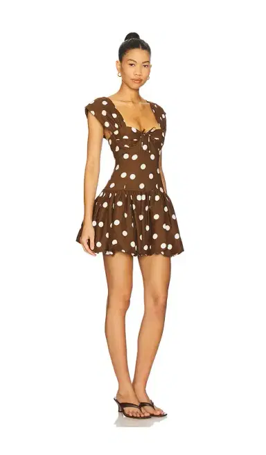 MAJORELLE Dot Mini Dress | Thumbnail 2 MAJORELLE Dot Mini Dress | Thumbnail 2