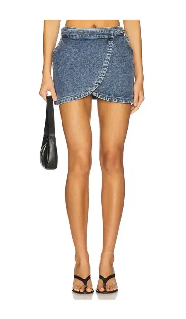 SOVERE Dawn Denim Skort | Thumbnail 1