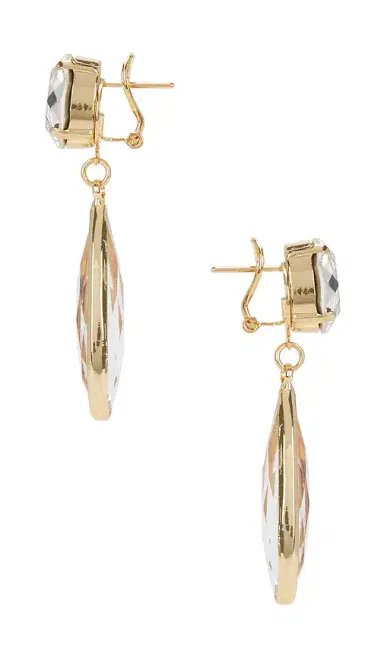 Anton Heunis Omega Clasp Mono Colour Drop Earrings | Thumbnail 2 Anton Heunis Omega Clasp Mono Colour Drop Earrings | Thumbnail 2