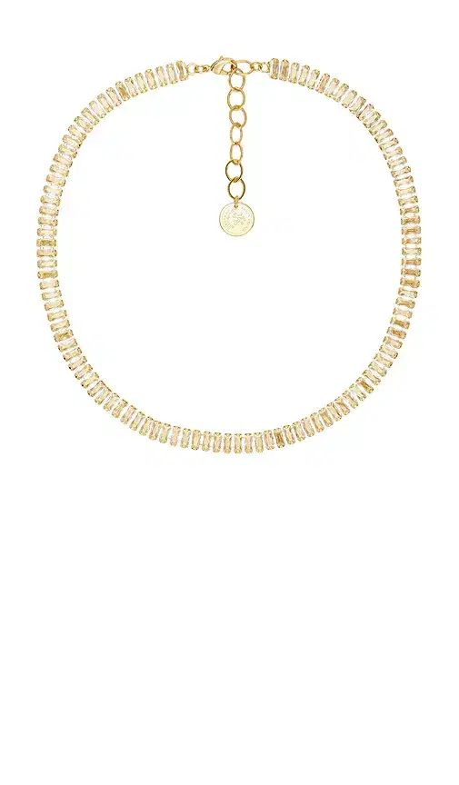Anton Heunis Short Crystal Chain Necklace