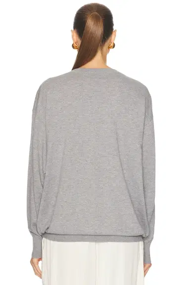 Helsa Quintana Oversized V Neck Sweater | Thumbnail 5