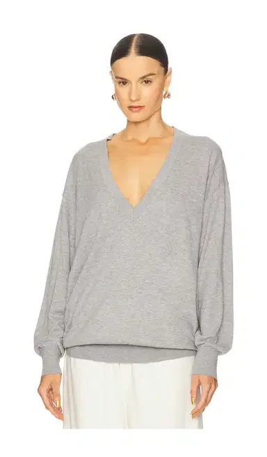 Helsa Quintana Oversized V Neck Sweater | Thumbnail 1