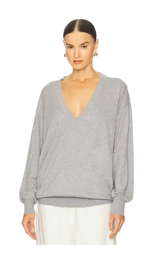 Quintana Oversized V Neck Sweater