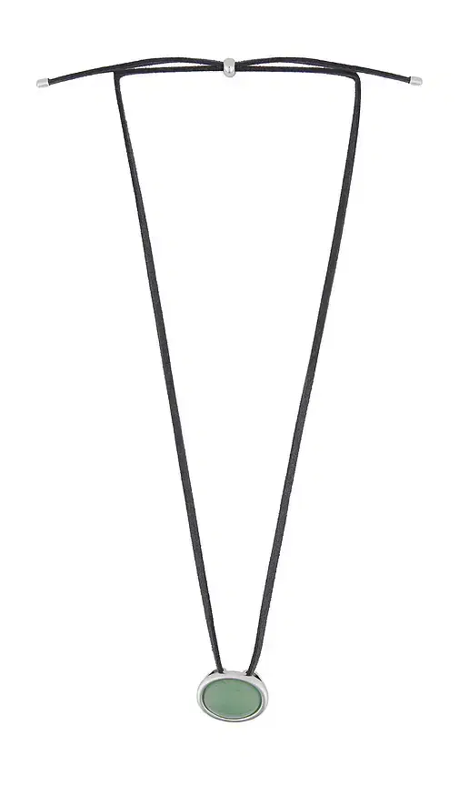 Sunset Stone Cord Necklace