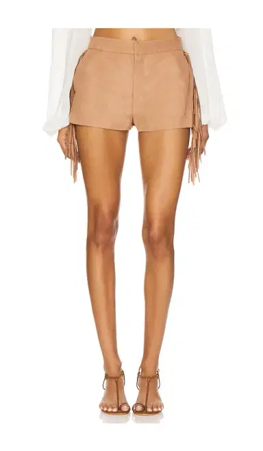 Lovers and Friends Chase Faux Suede Short | Thumbnail 1 Lovers and Friends Chase Faux Suede Short | Thumbnail 1
