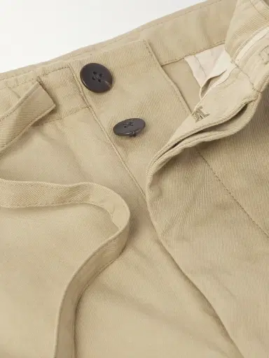 Visvim Sharma Straight-Leg Cotton-Twill Drawstring Chinos - Men | Thumbnail 6