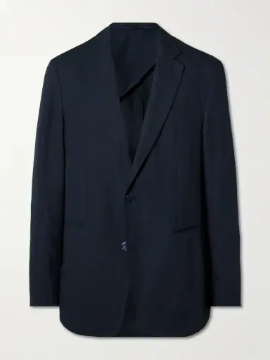 Orlebar Brown Garret Unstructured Linen Suit Jacket - Men | Thumbnail 7