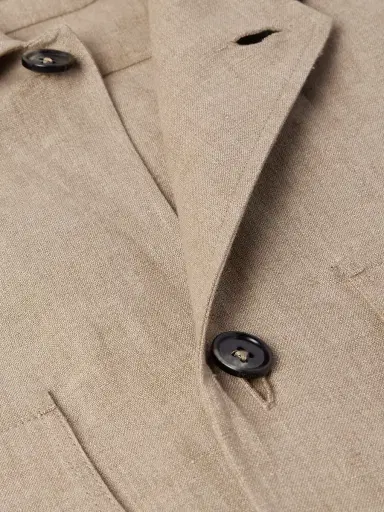 Zegna Linen Overshirt - Men | Thumbnail 4 Zegna Linen Overshirt - Men | Thumbnail 4