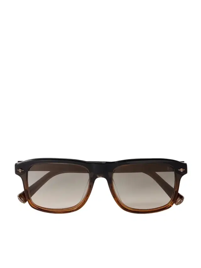 D-Frame Acetate Sunglasses - Men