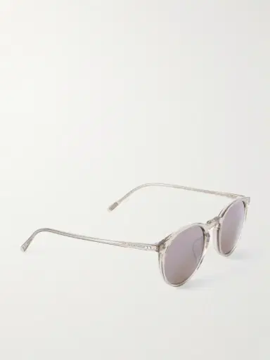 Oliver Peoples O'Malley Round-Frame Acetate Sunglasses - Men | Thumbnail 4
